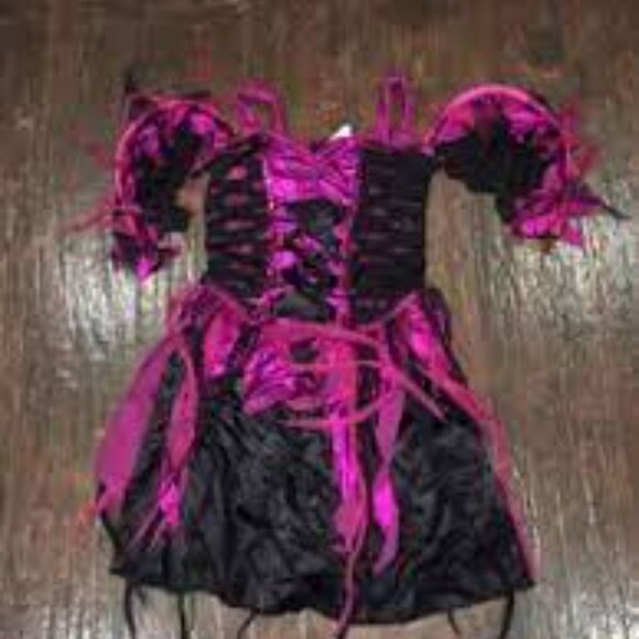 COSTUMEUSA FIESTY FAIRY 2 PC SET SIZE LARGE 12-14 - Picture 3 of 3